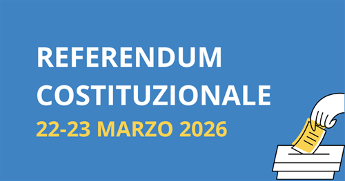 Referendum Popolare Confermativo della Legge Costituzionale 22-23 Marzo 2026

